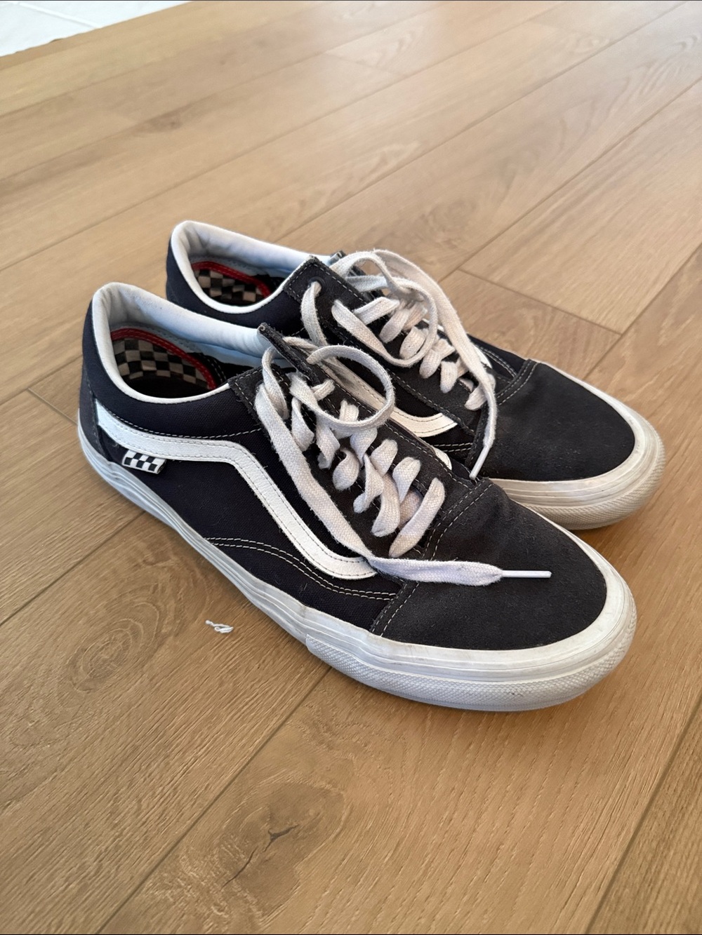 Vans Skate Old Skool Navy/White Men's Size 12